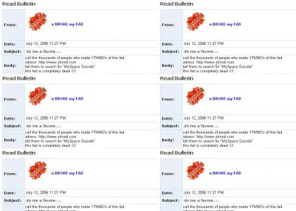 MySpace suicide fad MySpace suicide