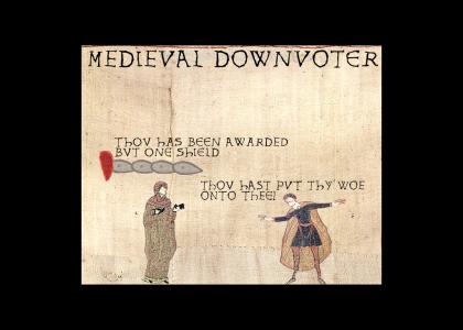 Medieval Downvoter