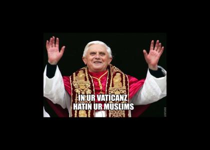 He's In Your Vatican!!