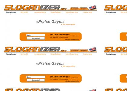 slogenizer is for gays