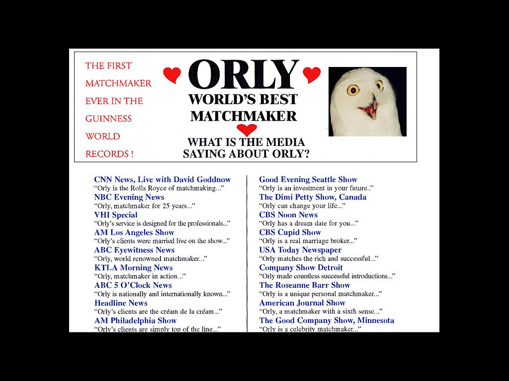 orly-matchmaker