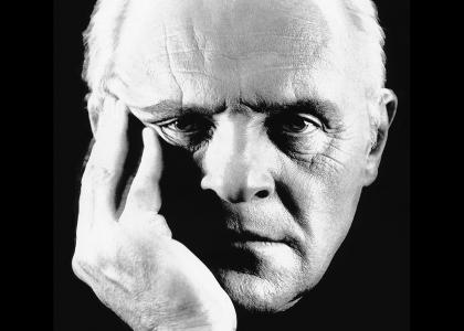 Anthony Hopkins Stares Into Your Soul