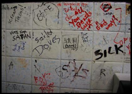 The Bathroom Wall