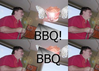 Gabe likes CHICKEN if its BBQ