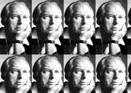 L Ron Hubbard Stares Into...