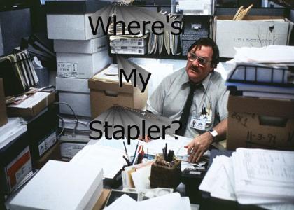 Where's my stapler?