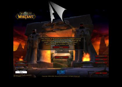 Banned from World of Warcraft