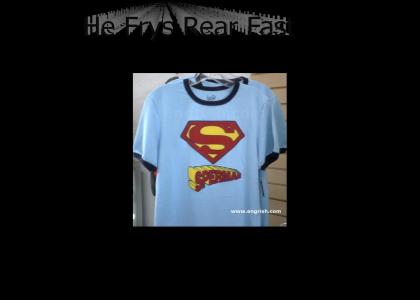 Japanese superman t-shirt