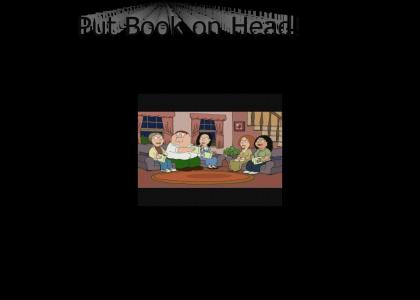 Peter Griffin: Book on Head