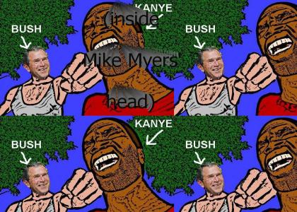 Bush doesn't care about Kanye West