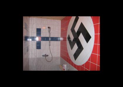 OMG, Public Nazi Shower!