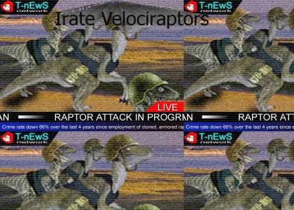 irate velociraptors