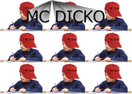 MC Dicko Writing his Rhymes