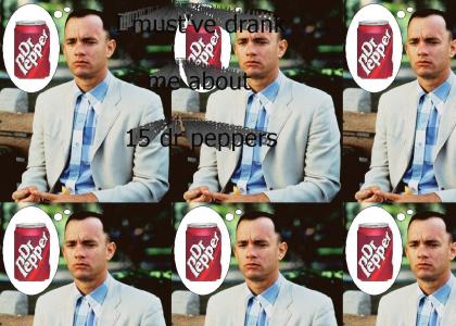 forrest gump loves dr. pepper