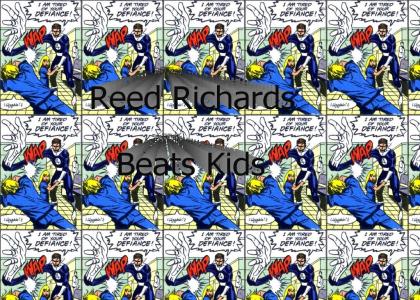 Reed Richards Beats Kids