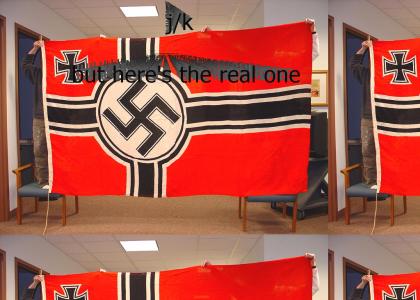 OMG Secret Nazi Flag!!!1111!!1!!