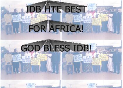 Africa loves IDB!