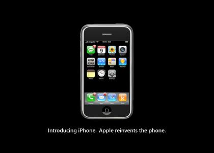 Introducing iPhone. Apple Reinvents the Phone.