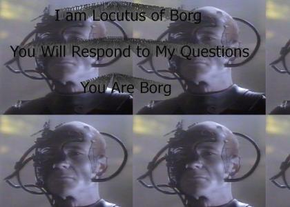 I am Locutus of Borg
