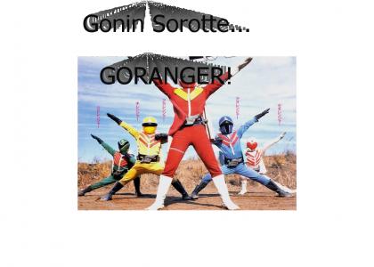 Himitsu Sentai Goranger