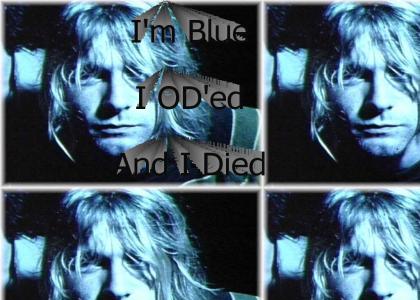 Kurt Cobain is Blue