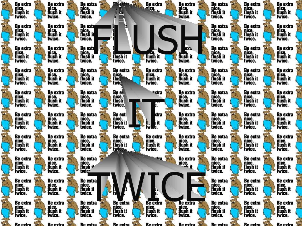 flushtwice