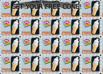 Get Your Free Cone!