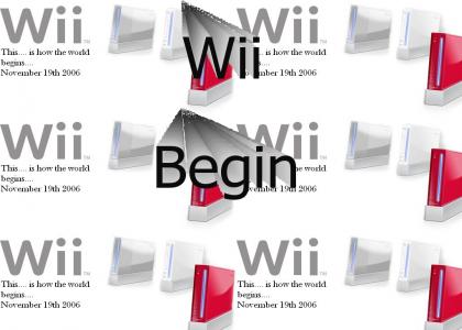 Nintendo Wii Begins