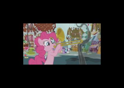 Epic Trombone Pinkie Pie