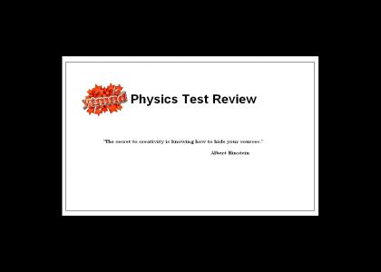 YTMND Physics Test