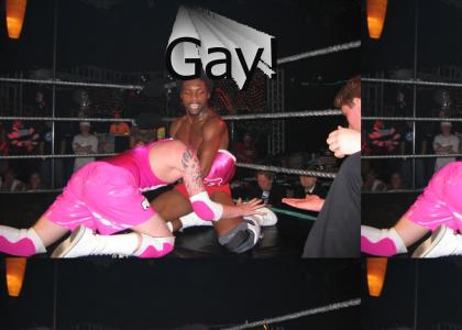 Wrestling is gay