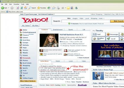Bad pun, Yahoo!