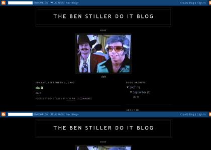 DOITOZNE: The Ben Stiller "do it" Blog (for r34l)