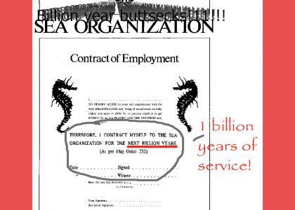 Scientology Sea Org Contract