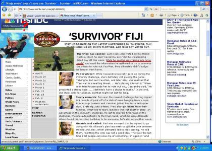 Survivor Fiji