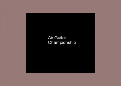 Air Guitar Champion Secret Win