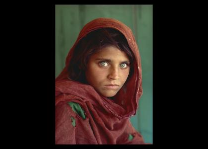 Sharbat gula stares into your soul