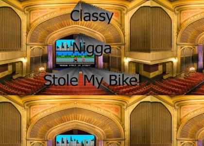 Classy N*gg* Stole My Bike