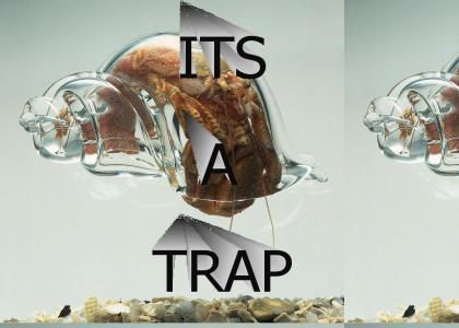 Glass Lobster It's A Trap!