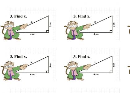 Evil Monkey Pwned Math