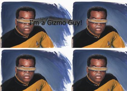 Geordi's new theme song!