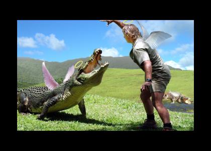 Steve Irwin Goes to Heaven