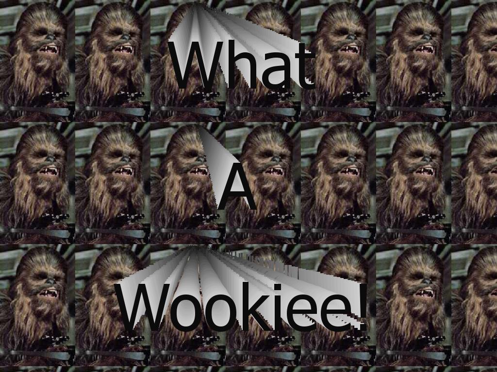 chewbaccaisthewookiee