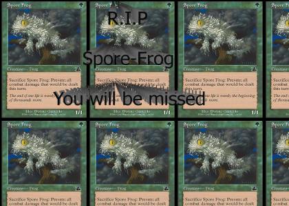 R.I.P Spore-Frog