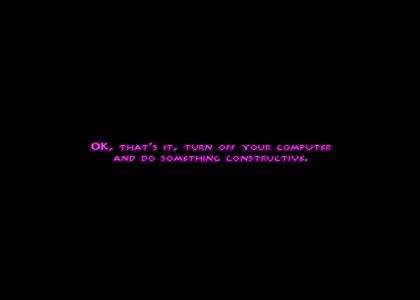 TURN OFF YOUR COMPUTER (Monkey Island 2)