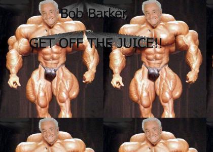Bob Barker hit the gym