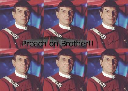 Spock has a Cup of Wisdom