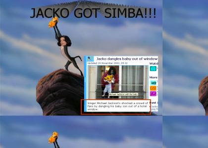 Jacko got Simba!!
