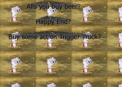 Alls you buy beer! Happy End!