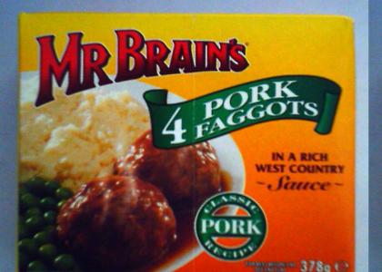 Mr. Brain's Pork Faggots